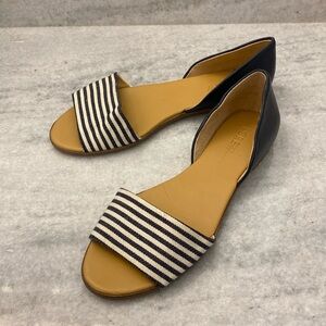 J. Crew Peep Toe Flats